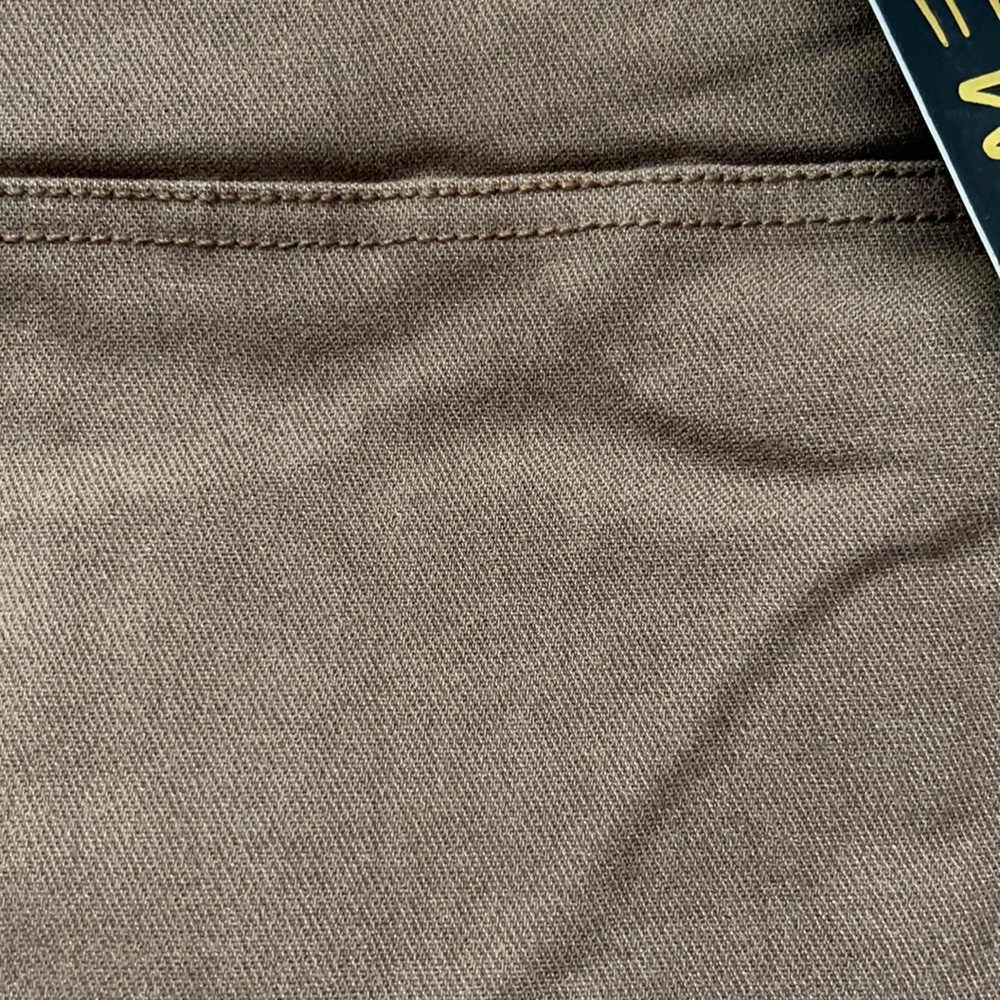 Mocha Moto Leggings with Ankle Zip - Picture 3 of 3